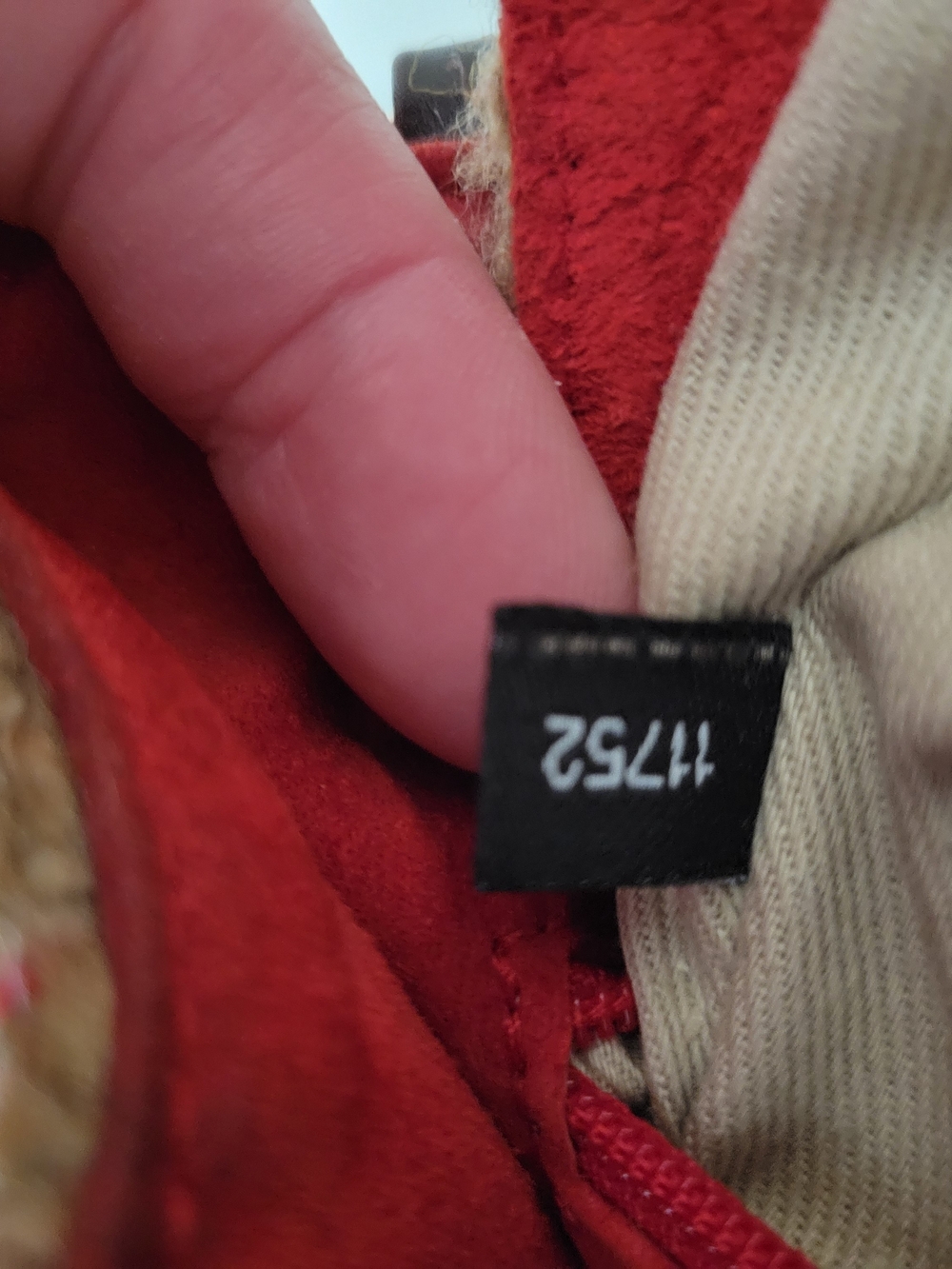 kate spade Red & Beige Plaid Wool Tote - Picture 5 of 9